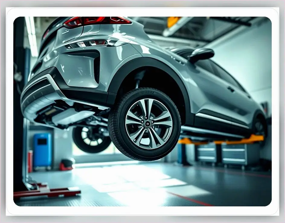 함안 BMW i4 넥센타이어렌탈 현장 사진 3