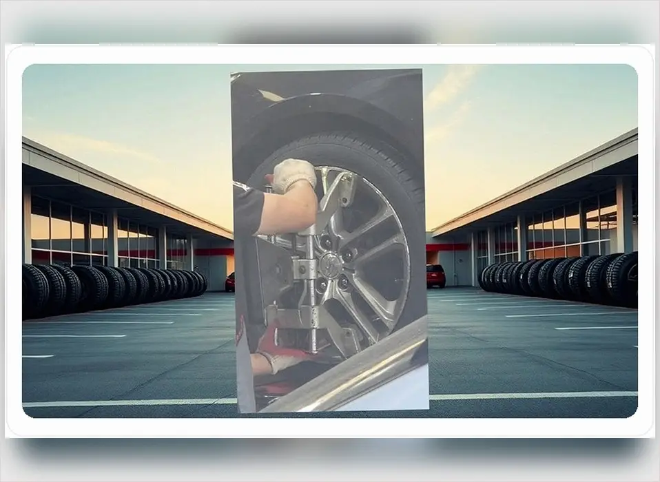 함안 BMW i4 넥센타이어렌탈 현장 사진 4